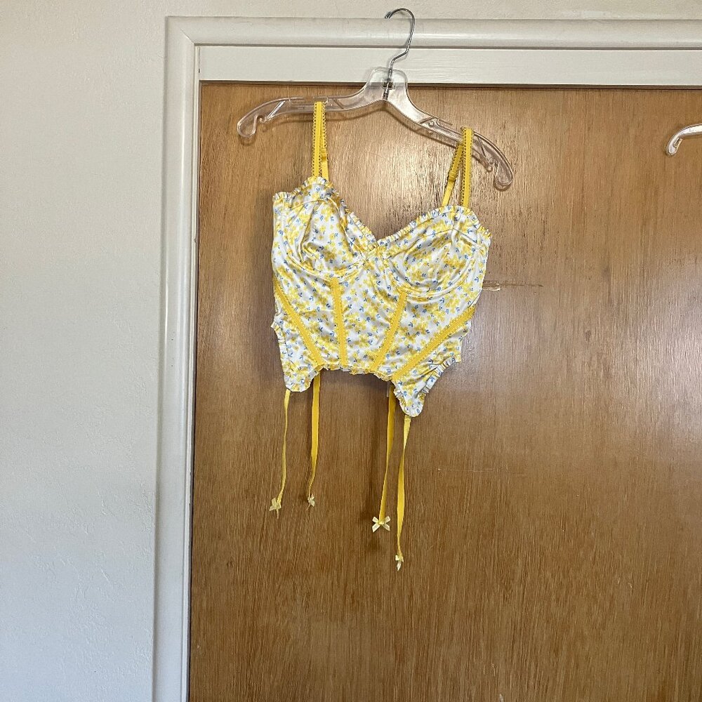 Victoria Secret for love & lemons daffodil bustier